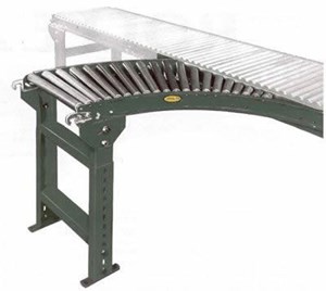 Spur Conveyor, Steel, 90 Deg,16in BR,18in OAW