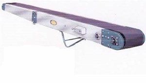 Model R 19ft OAL Aluminum Belt Conveyor, 1 HP