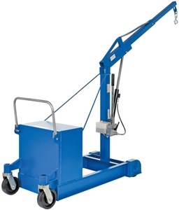Counter Balanced Floor Crane - 1000 lb Capacity